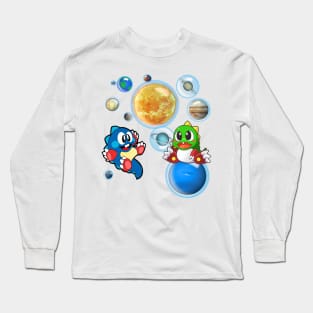 Bubble Bobble Universe Long Sleeve T-Shirt